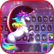 Galaxy Sky Unicorn Keyboard Ba