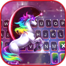 Galaxy Sky Unicorn Keyboard Ba APK