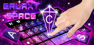 Galaxy Space Teclado