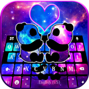 Teclado Galaxy Panda Love APK