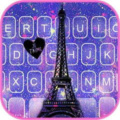 Galaxy Paris Tower のテーマキーボード アプリダウンロード