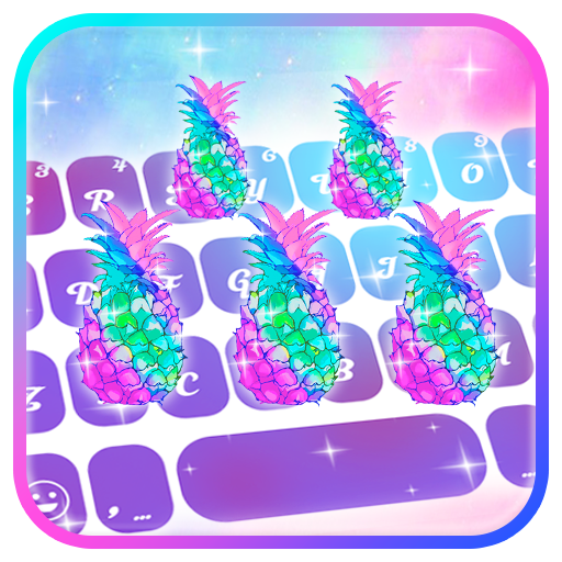 Galaxy Pineapple のテーマキーボード