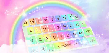 Galaxy Rainbow 主題鍵盤