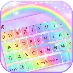 Galaxy Rainbow Teclado