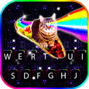 Galaxy Rainbow Cat Klavye Arka APK