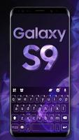 Tema Keyboard Galaxy S9 Cartaz