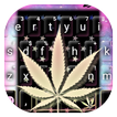 Fundo do Teclado Galaxy Weed