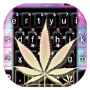 Galaxy Weed Keyboard Theme APK