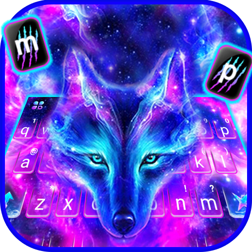 Nuovo tema Galaxy Wild Wolf pe