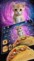 Galaxy Taco Cat poster