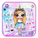 Chủ Đề Bàn Phím Galaxy Unicorn biểu tượng