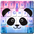 Galaxy Unicorn Panda Keyboard Theme