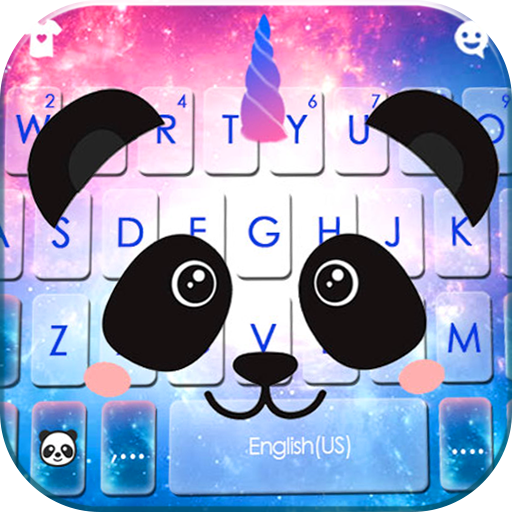 Galaxy Unicorn Panda 主題鍵盤