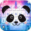 Galaxy Unicorn Panda Tastatur-