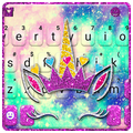 Silver Unicorn Keyboard