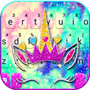 Silver  Unicorn Keyboard APK