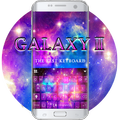 Galaxy Starry Keyboard Background