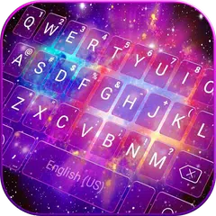 最新版、クールな Galaxy Starry のテーマキーボ アプリダウンロード