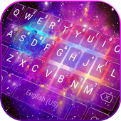 آیکون‌ پس‌زمینه صفحه کلید Galaxy Star