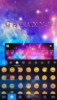 最新版、クールな Galaxy Starry のテーマキーボ スクリーンショット 1