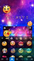 最新版、クールな Galaxy Starry のテーマキーボ スクリーンショット 2