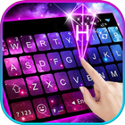 ikon Tema Keyboard Galaxy 3d Hologr