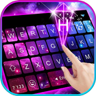 Tema Keyboard Galaxy 3d Hologr ícone