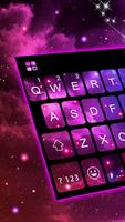 Thème de clavier Galaxy 3d Hol Affiche