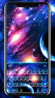 Hình nền bàn phím Galaxy 3D Pa ảnh chụp màn hình 2