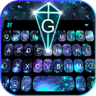 ikon Tema Keyboard Galaxy 3D
