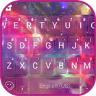 O tema de teclado Galaxy de So ícone
