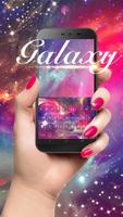 Tema de Teclado Dreamer Galaxy Poster