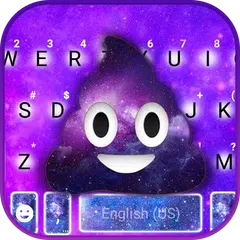 Descargar APK de Galaxy Poop Tema de teclado