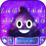 Neues Galaxy Poop Tastatur the Zeichen