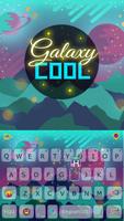 Tema Keyboard Galaxycool imagem de tela 1