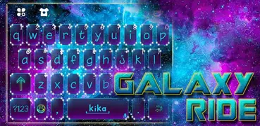Galaxyride 主題鍵盤