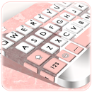Geometric Coral Pink Tastatur- APK