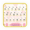 Geometric Pink Keyboard Theme