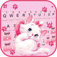 download Girlish Kitty Tastiera XAPK