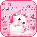 Girlish Kitty Thème APK