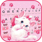 الكيبورد Girlish Kitty أيقونة