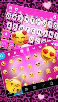 الكيبورد Girly Cheetah Heart تصوير الشاشة 3