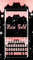 Fond de clavier Girly Drip Affiche