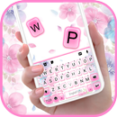 Hình nền bàn phím Girly Flower APK