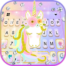 Fundo do Teclado Girly Floral  APK