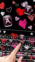 Girly Hearts Doodle Screenshot 1