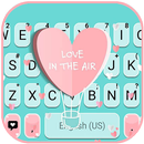 خلفية الكيبورد Girly Love APK