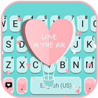 Fundo do Teclado Girly Love ícone