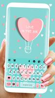 Fundo do Teclado Girly Love imagem de tela 1