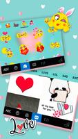 Fundo do Teclado Girly Love imagem de tela 3